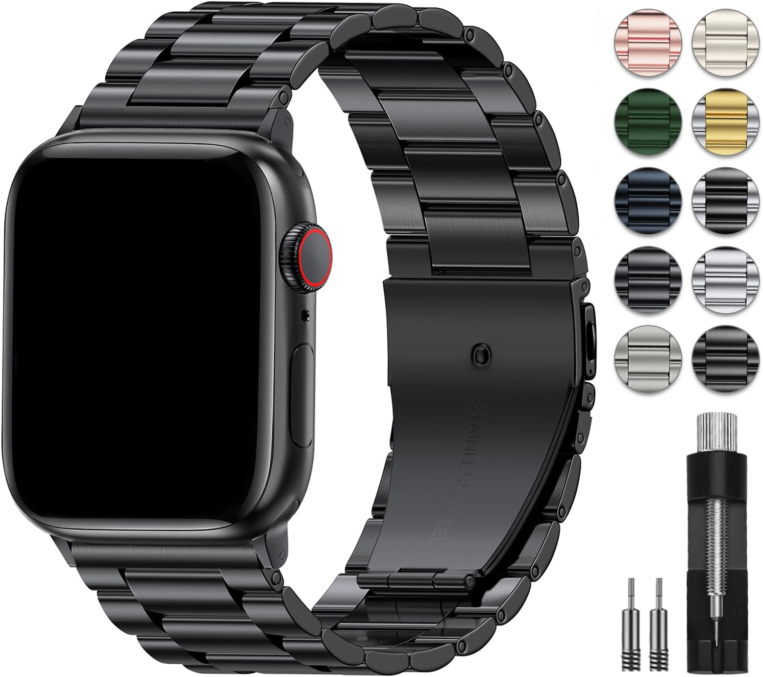 Detalle de EPULY Metal Band for Apple Watch 42mm