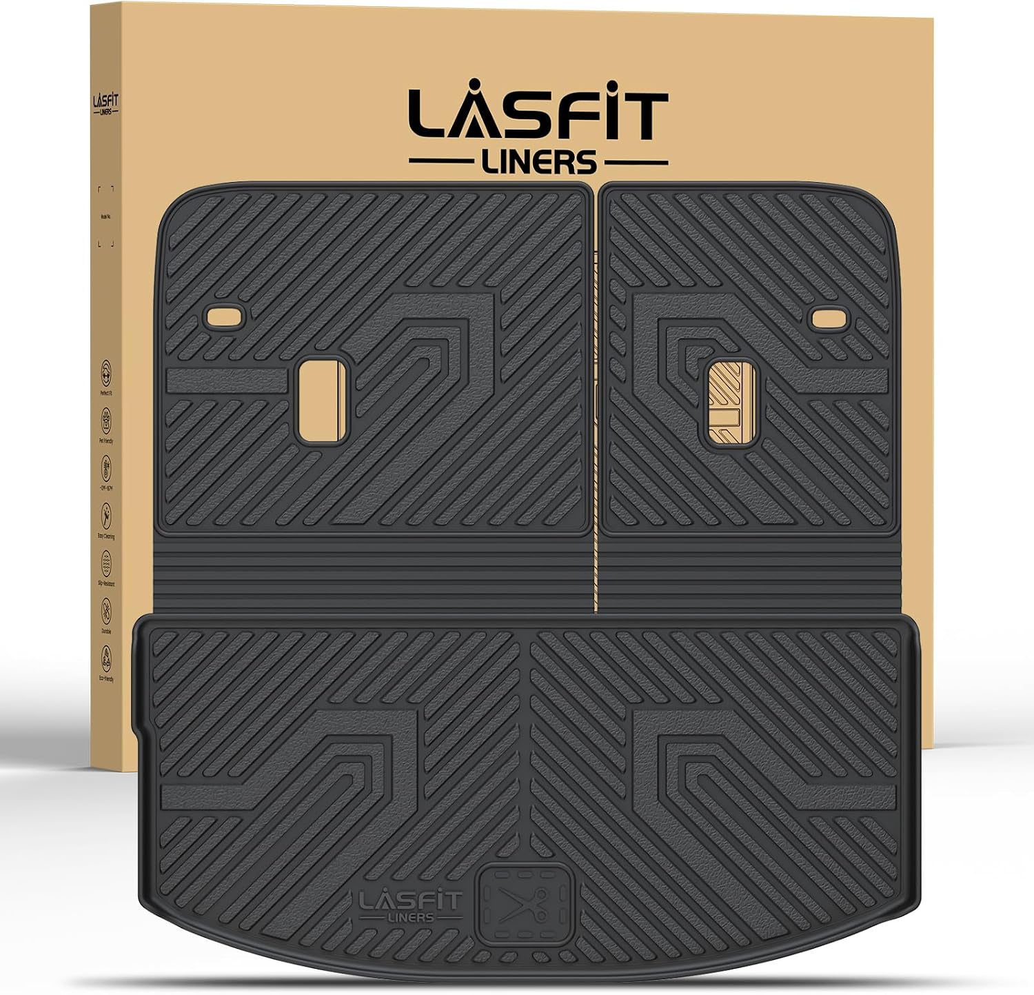 Detalle de LASFIT Cargo Mat for Mazda CX-90 60/40 Split