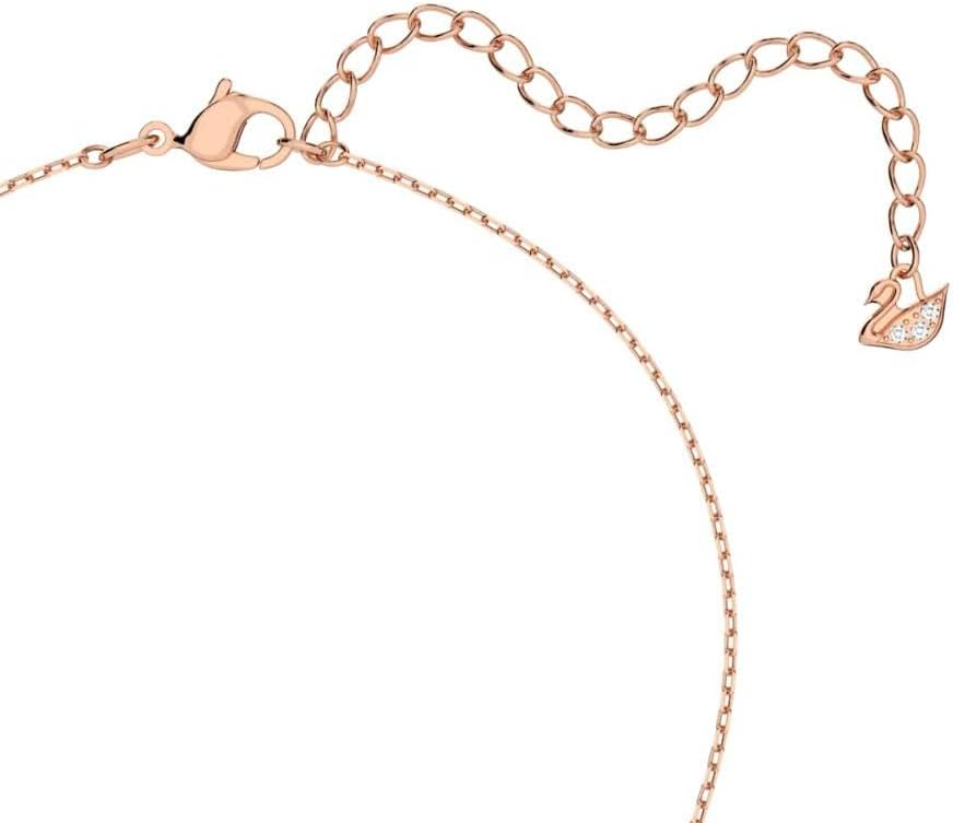 Detalle de Swarovski Necklace and Earring Set, Rose-Gold Tone Plated