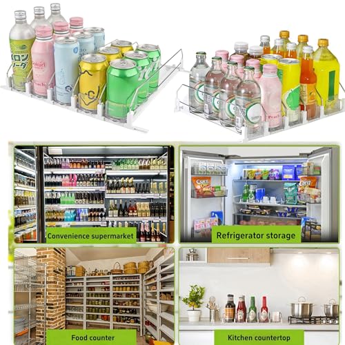 Thumbnail 6 de NBBENG Automatic Can Dispenser for Fridge (5 Rows)