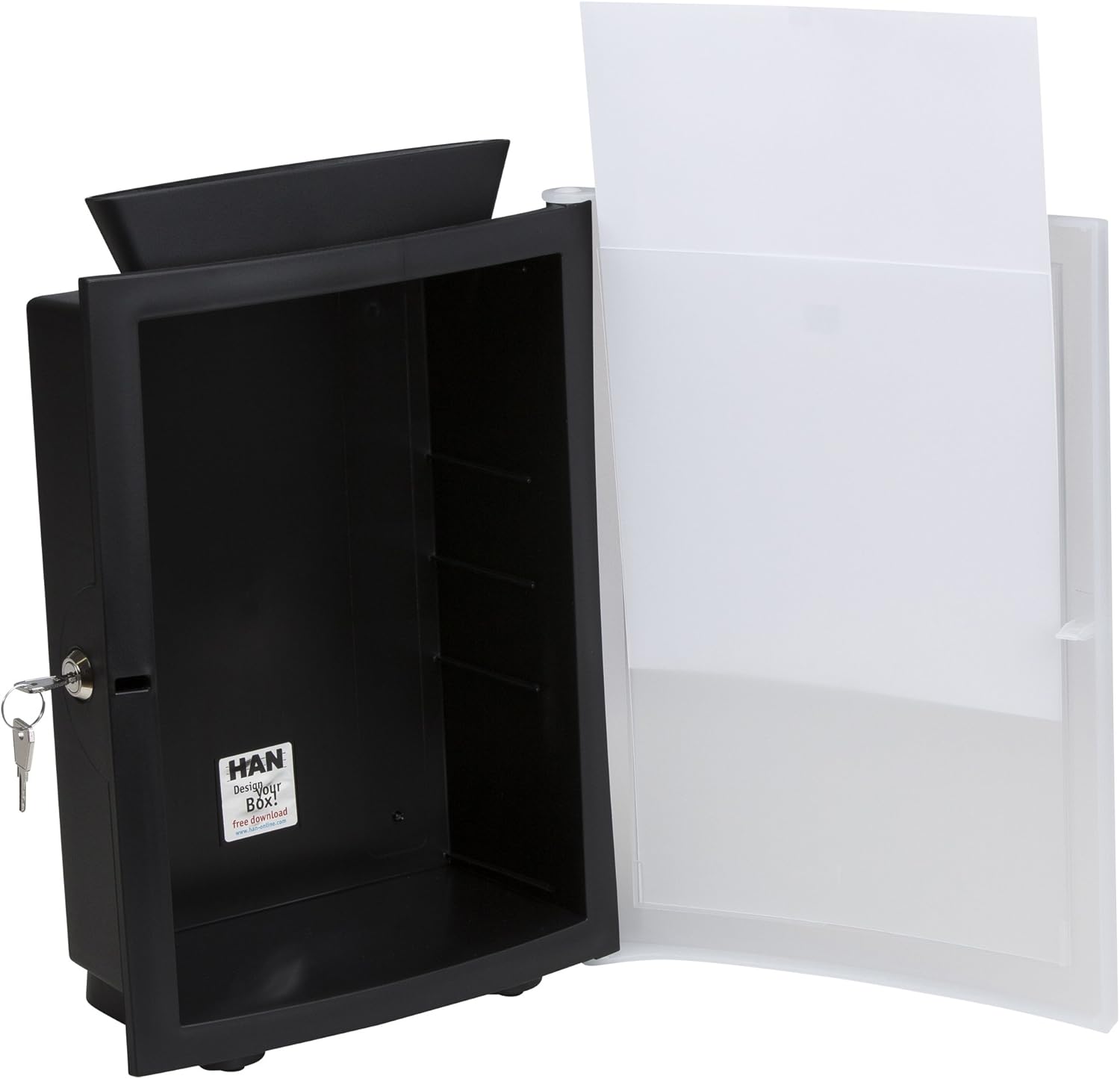 Thumbnail 1 de HAN IMAGE'IN Sammelbox 4102-13 – transparente Tür, wechselbares Motiv, wand- oder standmontiert
