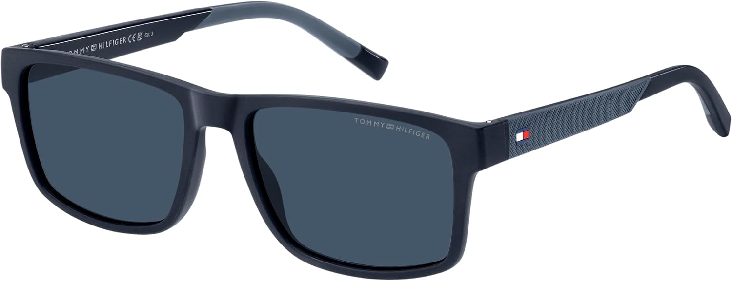Detalle de Tommy Hilfiger Sunglasses Mixte – Lunettes de Soleil Rectangulaires