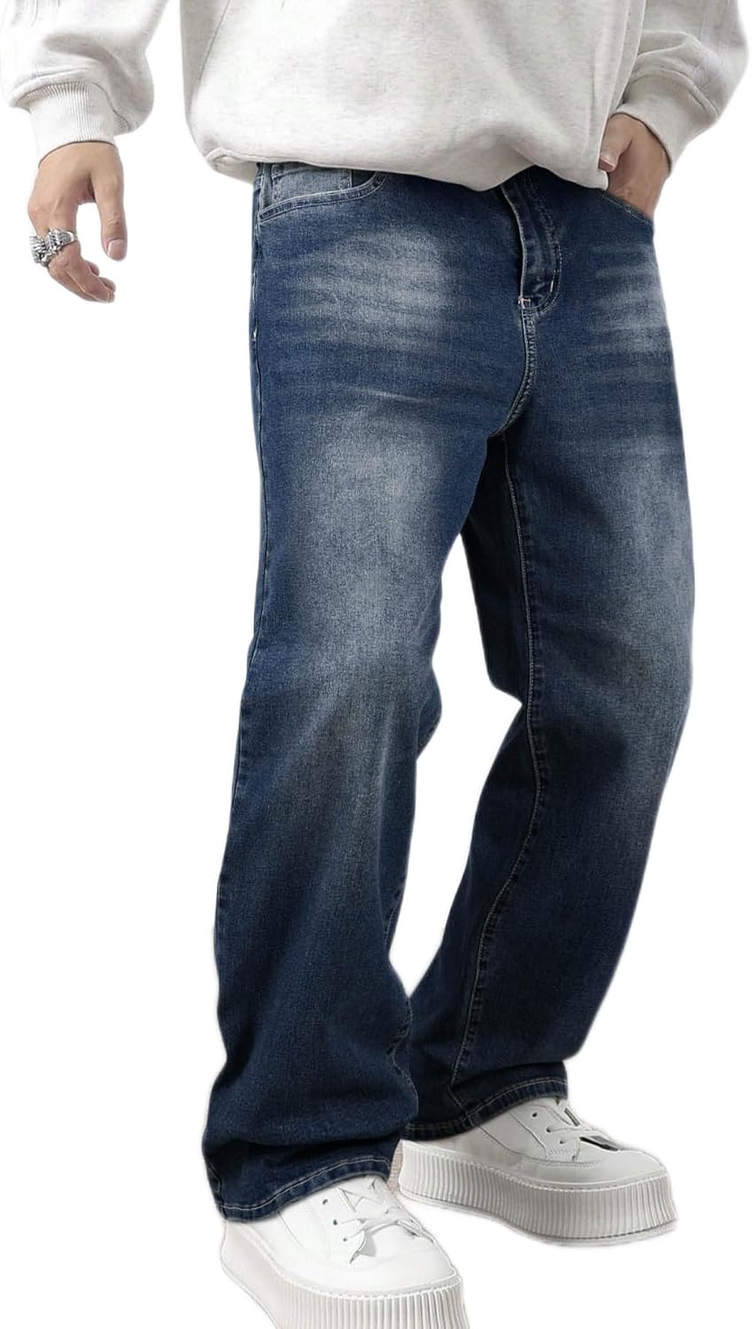 Thumbnail 5 de JMIERR Herren Baggy Jeans Y2K Denim S–3XL