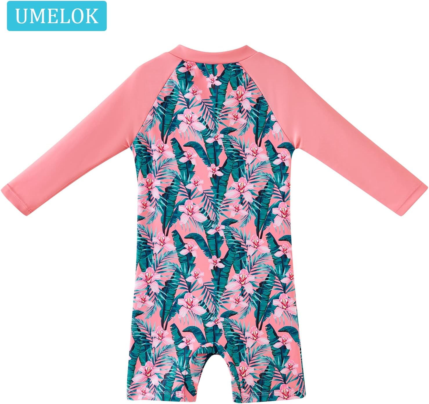 Thumbnail 1 de UMELOK Baby Badebekleidung für Mädchen: Badeanzug mit Sonnenhut und UV Schutz (UPF 50+)