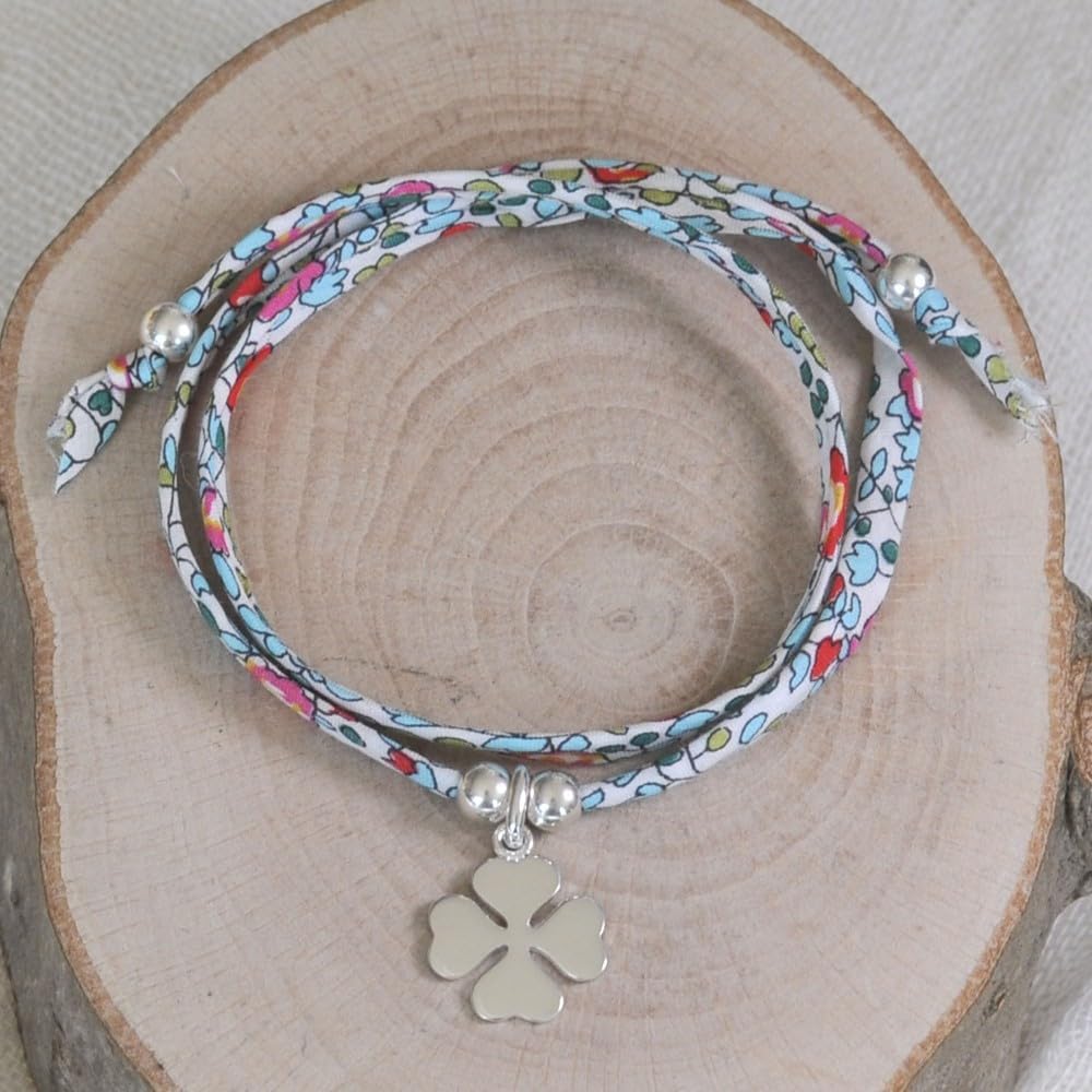 Thumbnail 3 de Les Poulettes Bijoux bracciale doppio giro “Collegamenti” in argento 925