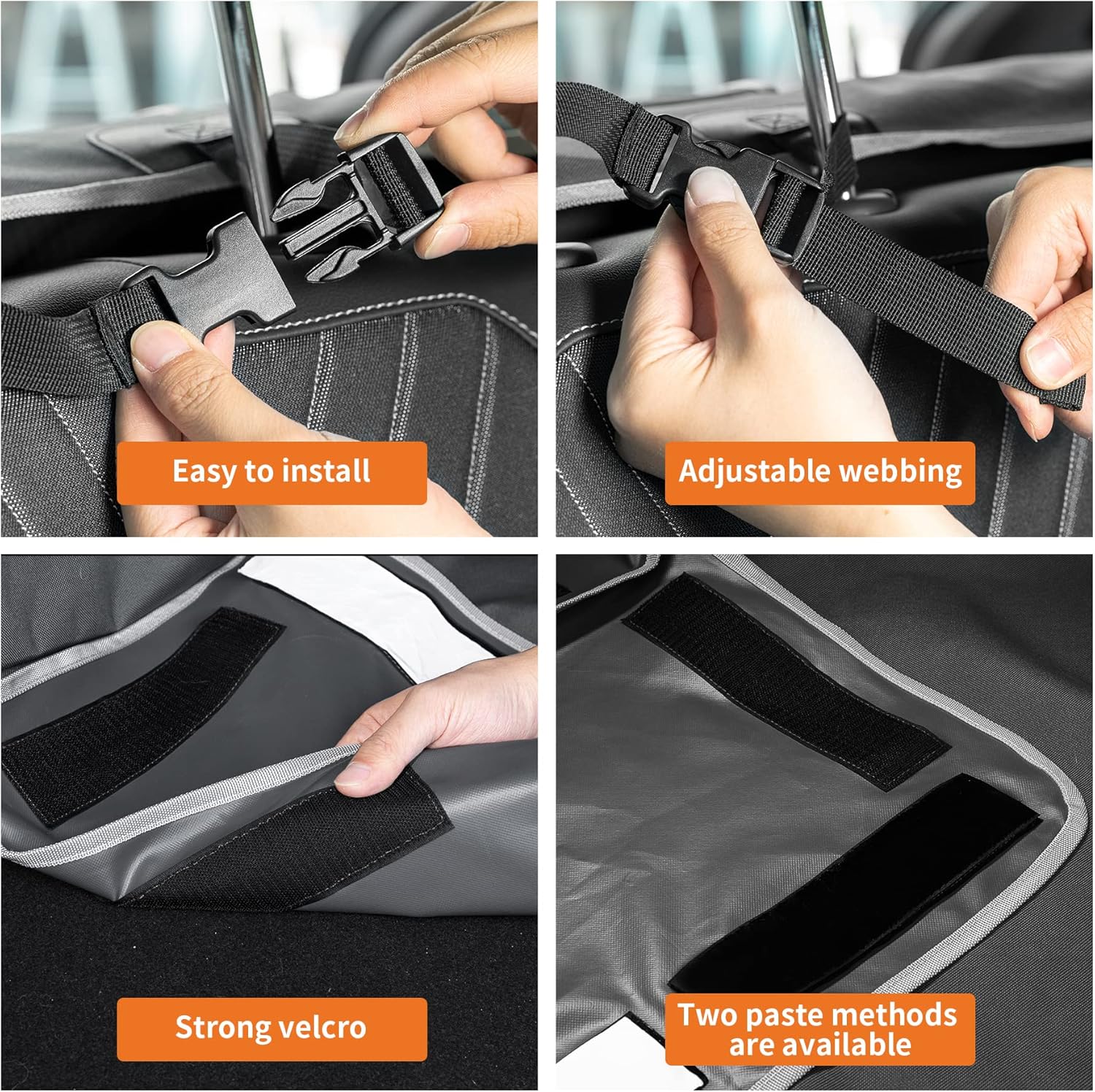 Thumbnail 3 de Toozey Car Boot Protector universal nonslip liner 1