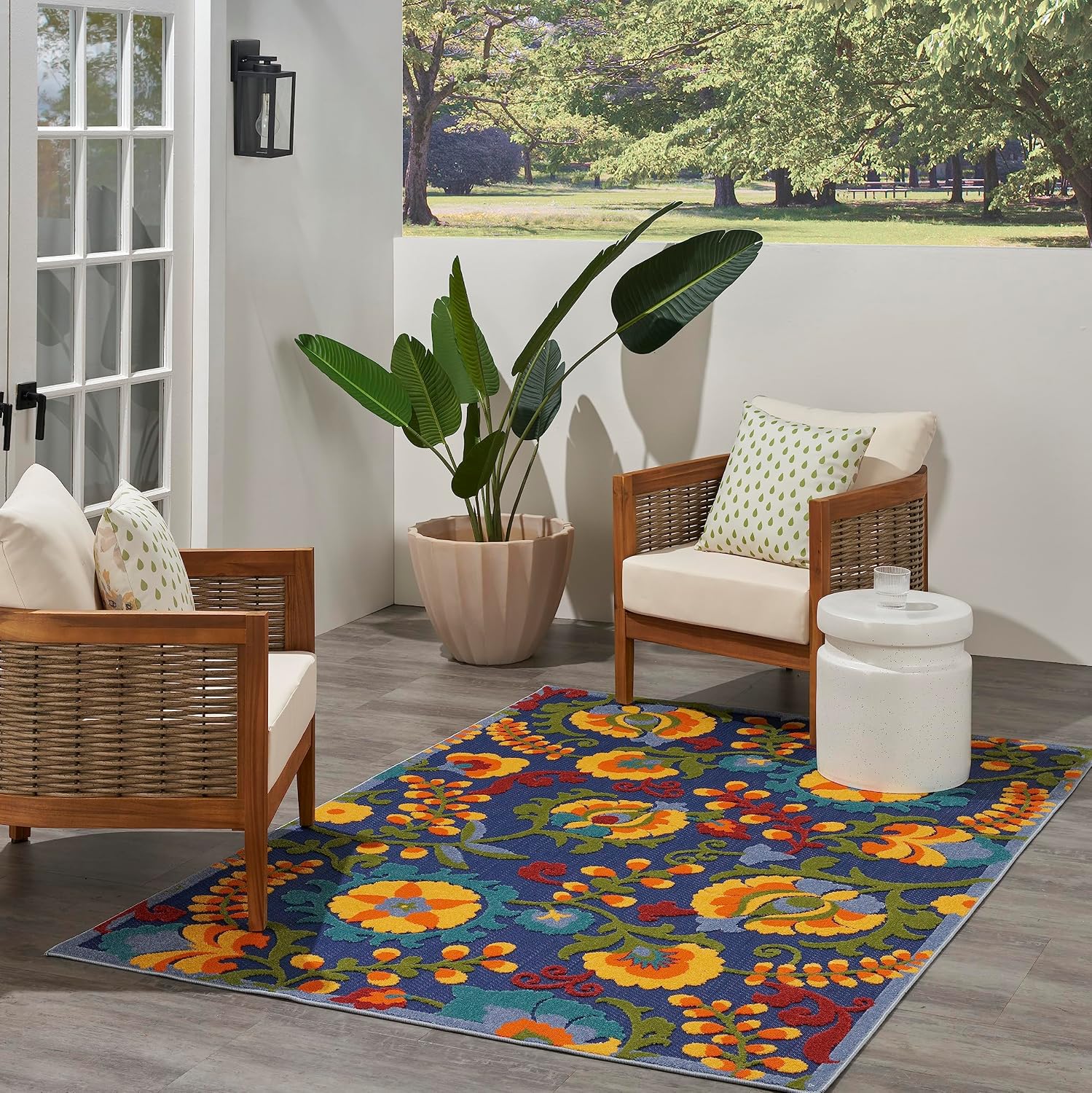 Thumbnail 2 de Nourison Area Rug in Polypropylene