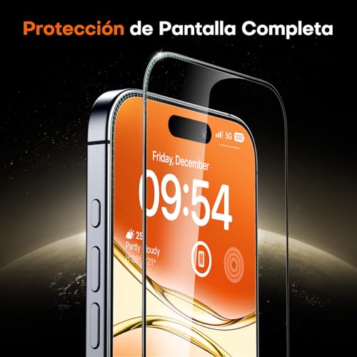 Thumbnail 4 de TOCOL Verre trempé pour iPhone 17, 16 Pro, protection écran ⚙