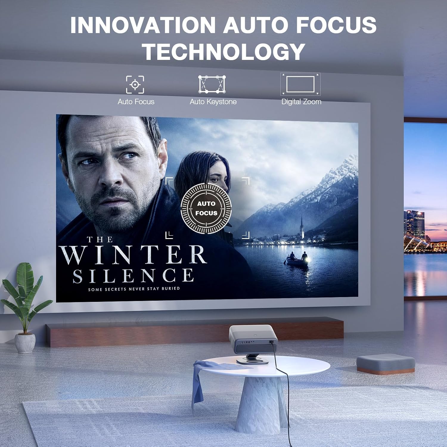 Detalle 2 de AuKing 4K Projector