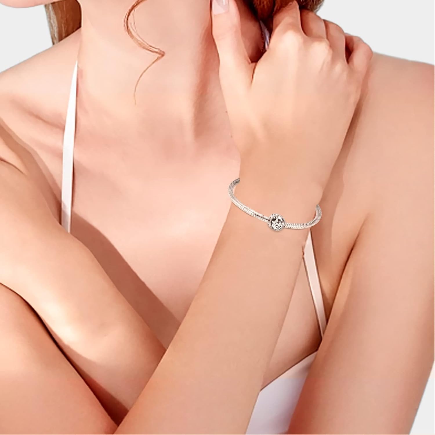 Detalle 2 de HAEPIAR S925 Encanto de plata 4,5 mm 💍