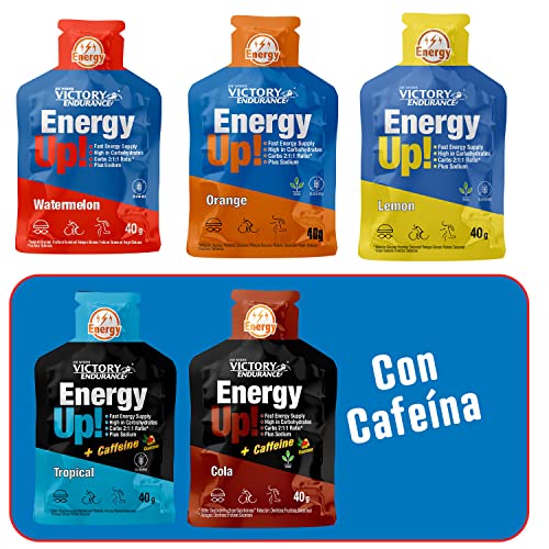 Thumbnail 3 de VICTORY ENDURANCE Energy Up Gel 24 x 40 g — naranja 🍫