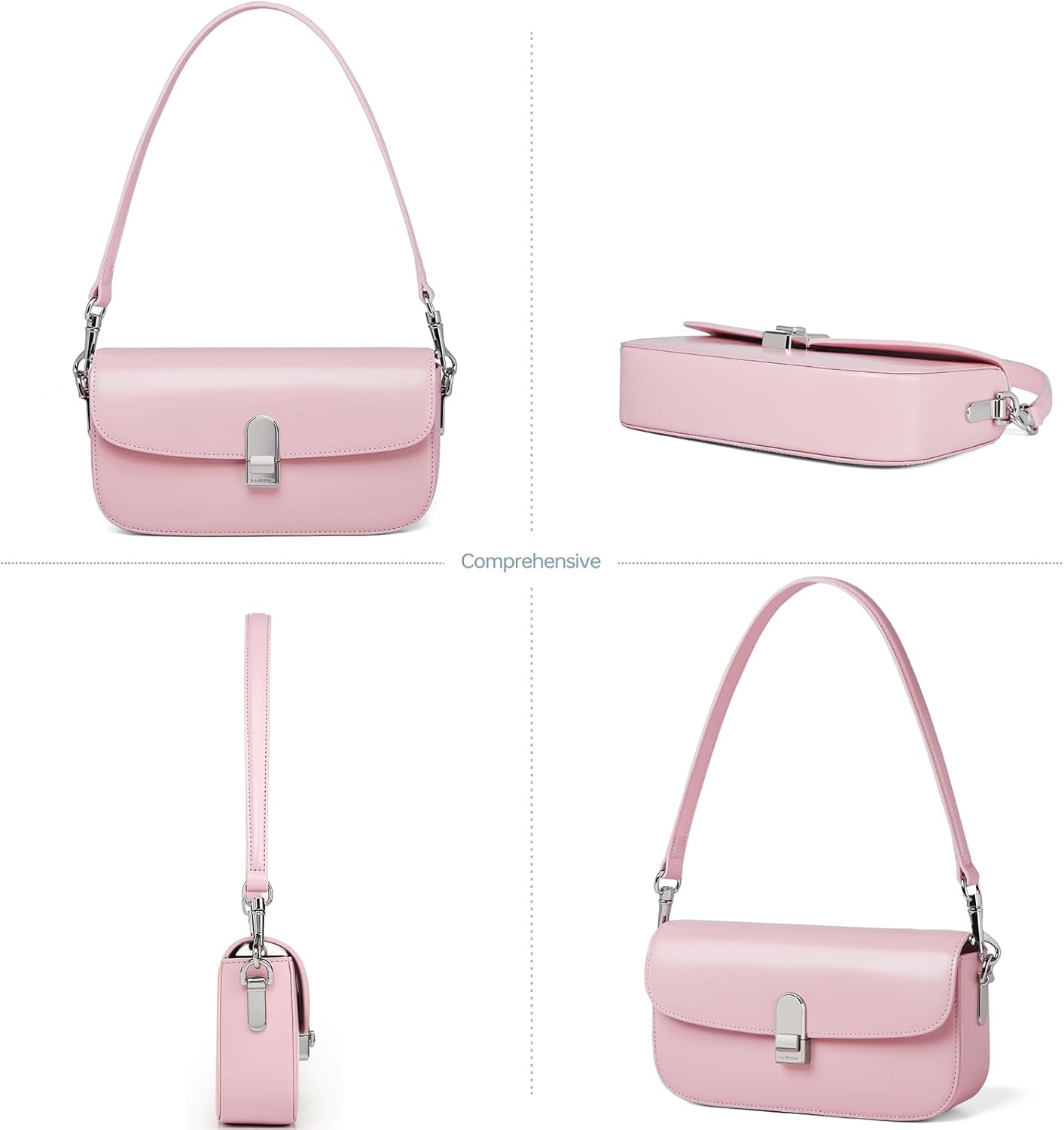 Detalle de LA FESTIN Genuine Leather Shoulder Purse