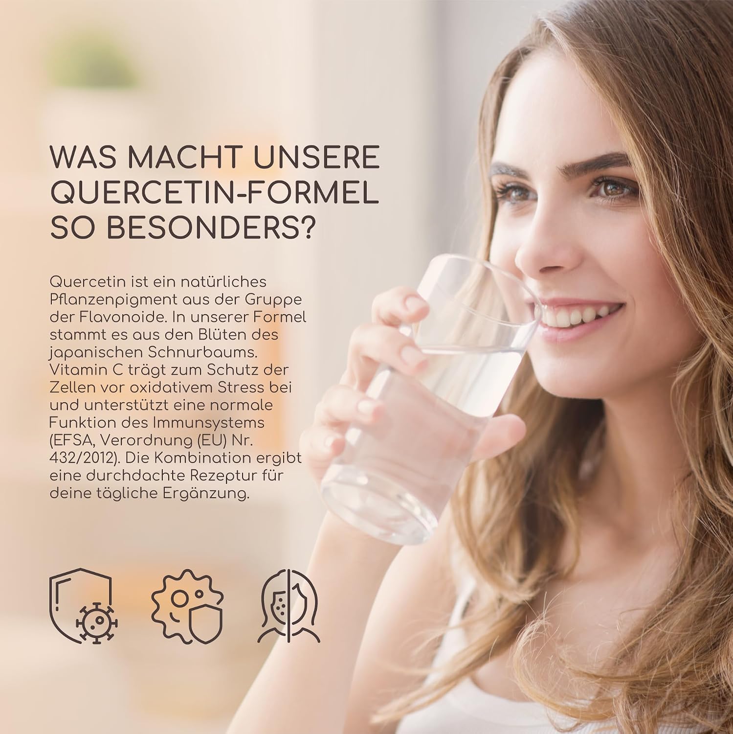 Thumbnail 3 de Quercetin Hochdosiert von Raibu – 180 Kapseln, 500 mg pro Kapsel, vegan, ohne Zusatzstoffe