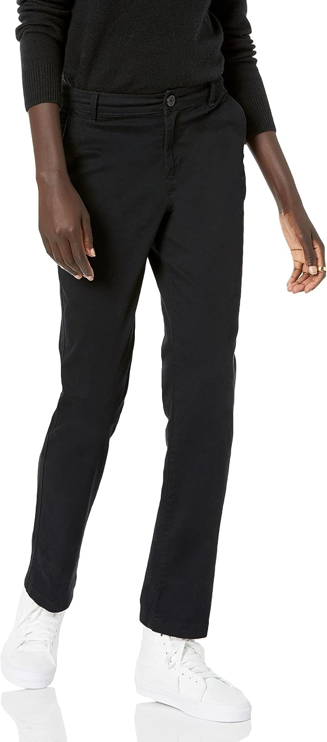 Thumbnail 6 de Amazon Essentials Donna Pantaloni Chino Aderenti Elasticizzati con Taglio Dritto
