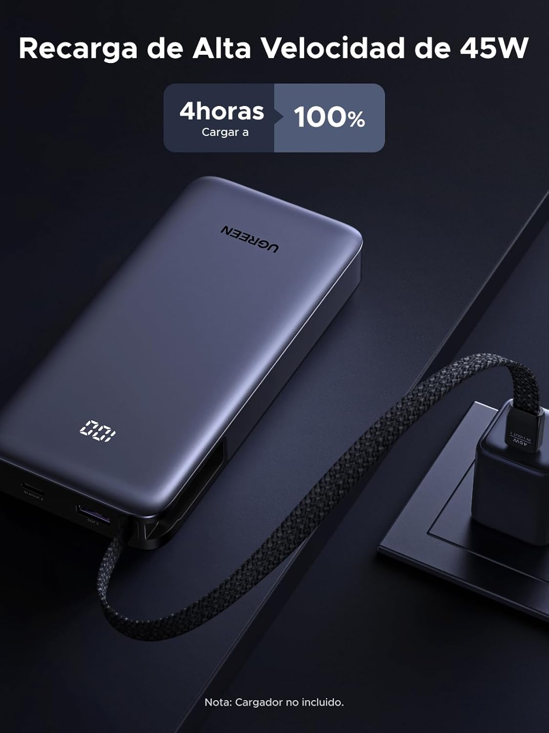 Thumbnail 4 de UGREEN Nexode Batería Externa Portátil 20000mAh de 45W