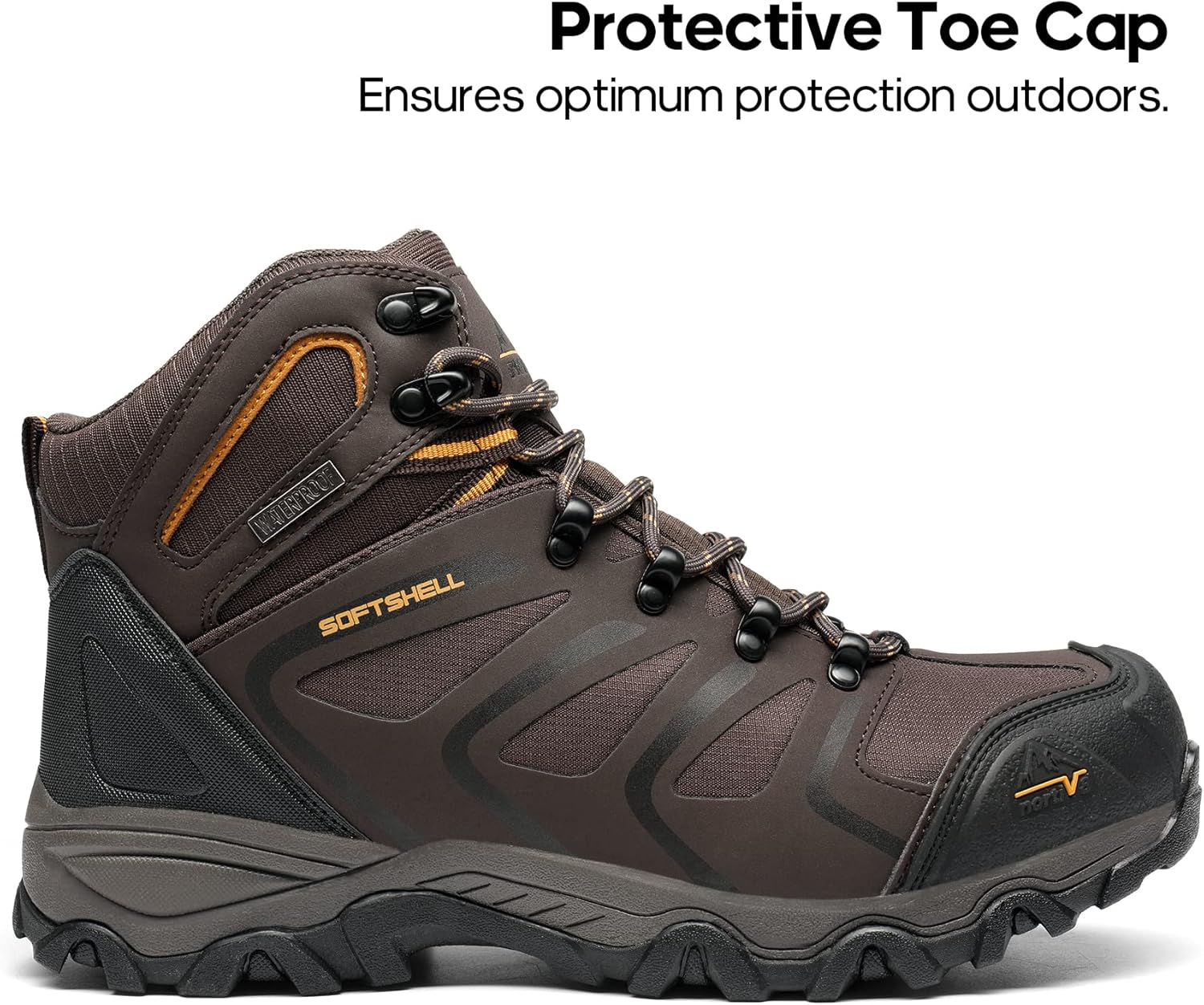 Thumbnail 1 de NORTIV 8 Herren Outdoorschuhe NORTIV 8 Trekking-Wanderstiefel mit wasserdichter Membran