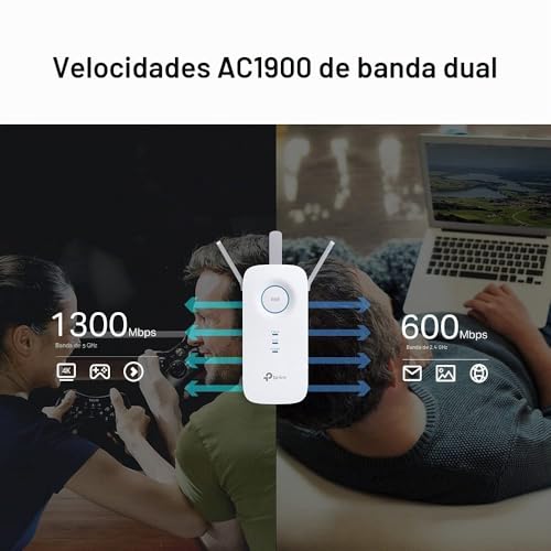 Thumbnail 6 de TP-Link RE550: Repetidor WiFi AC1900 de 2.4/5 GHz con Ethernet y EasyMesh
