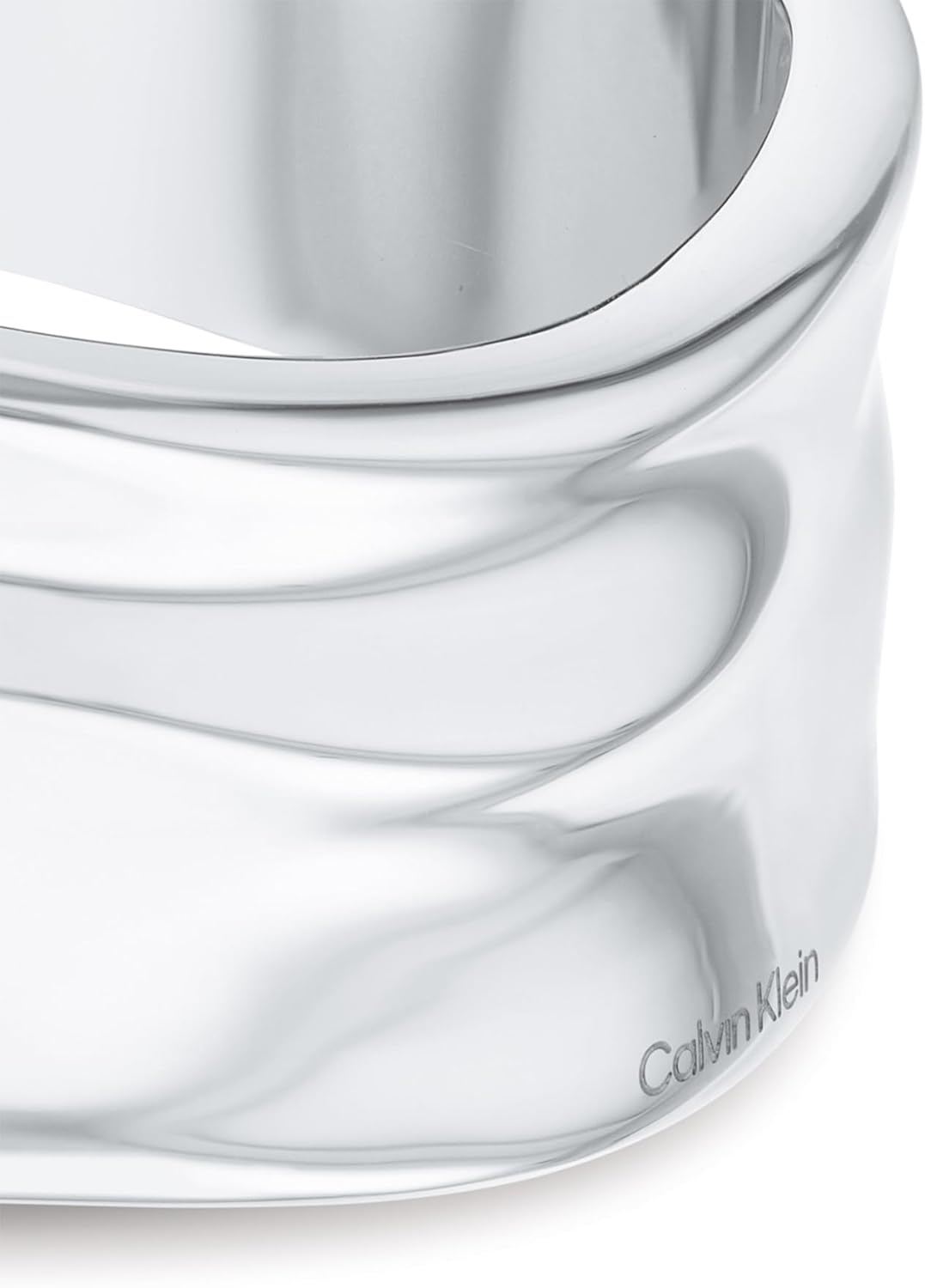 Thumbnail 1 de Calvin Klein braccialetto rigido Elemental in acciaio inossidabile da donna (argento o dorato)