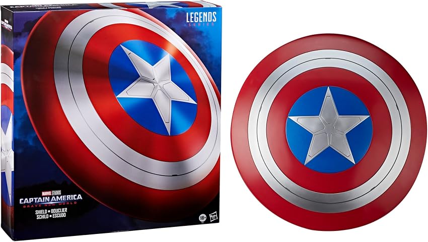 Thumbnail 1 de Marvel Legends - Escudo del Capitán América 🛡️ para Juego de Rol