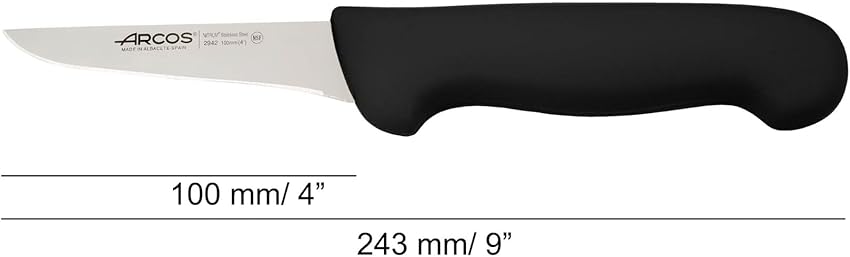 Detalle de Arcos Serie 2900 - Cuchillo Deshuesador NITRUM 100 mm 🔪