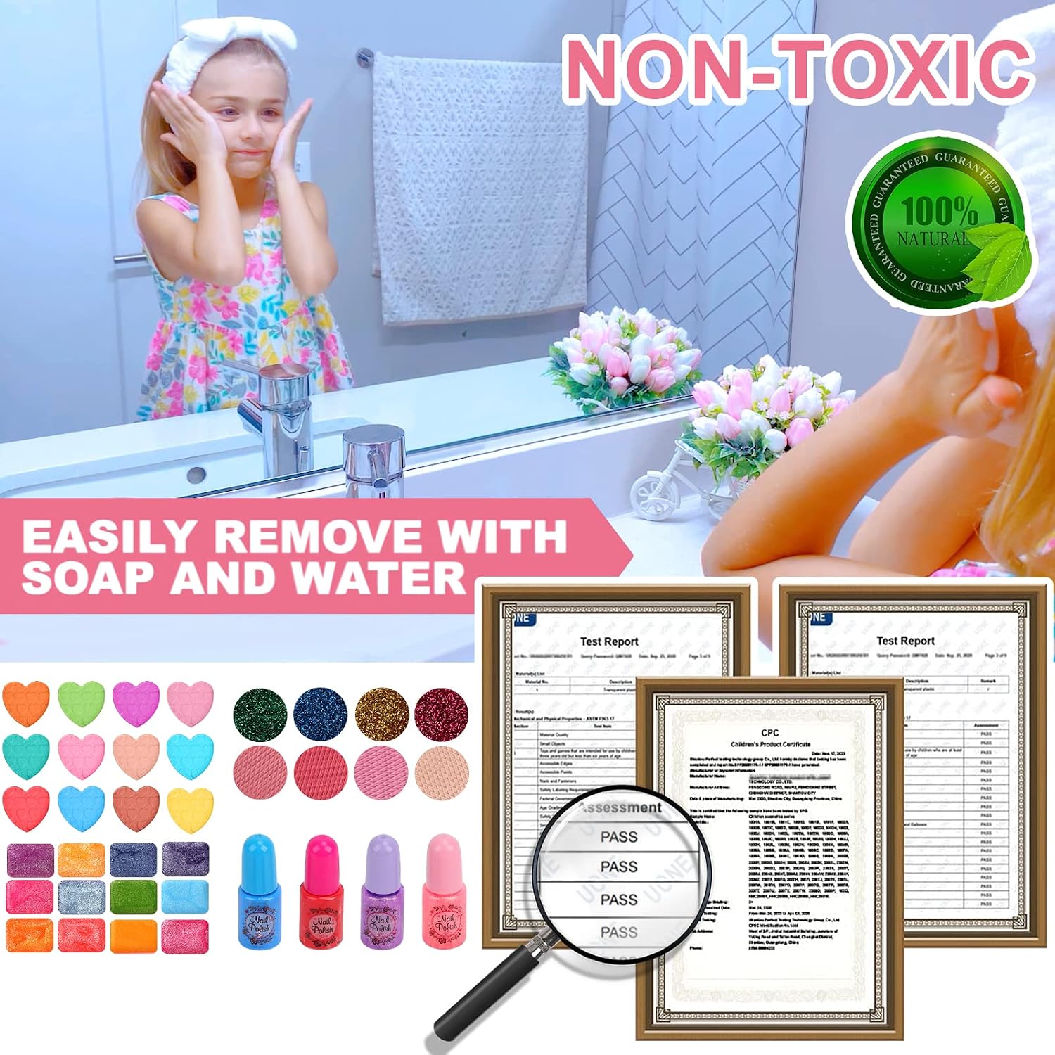 Thumbnail 3 de Teensymic 54‑in‑1 Kids Makeup Kit