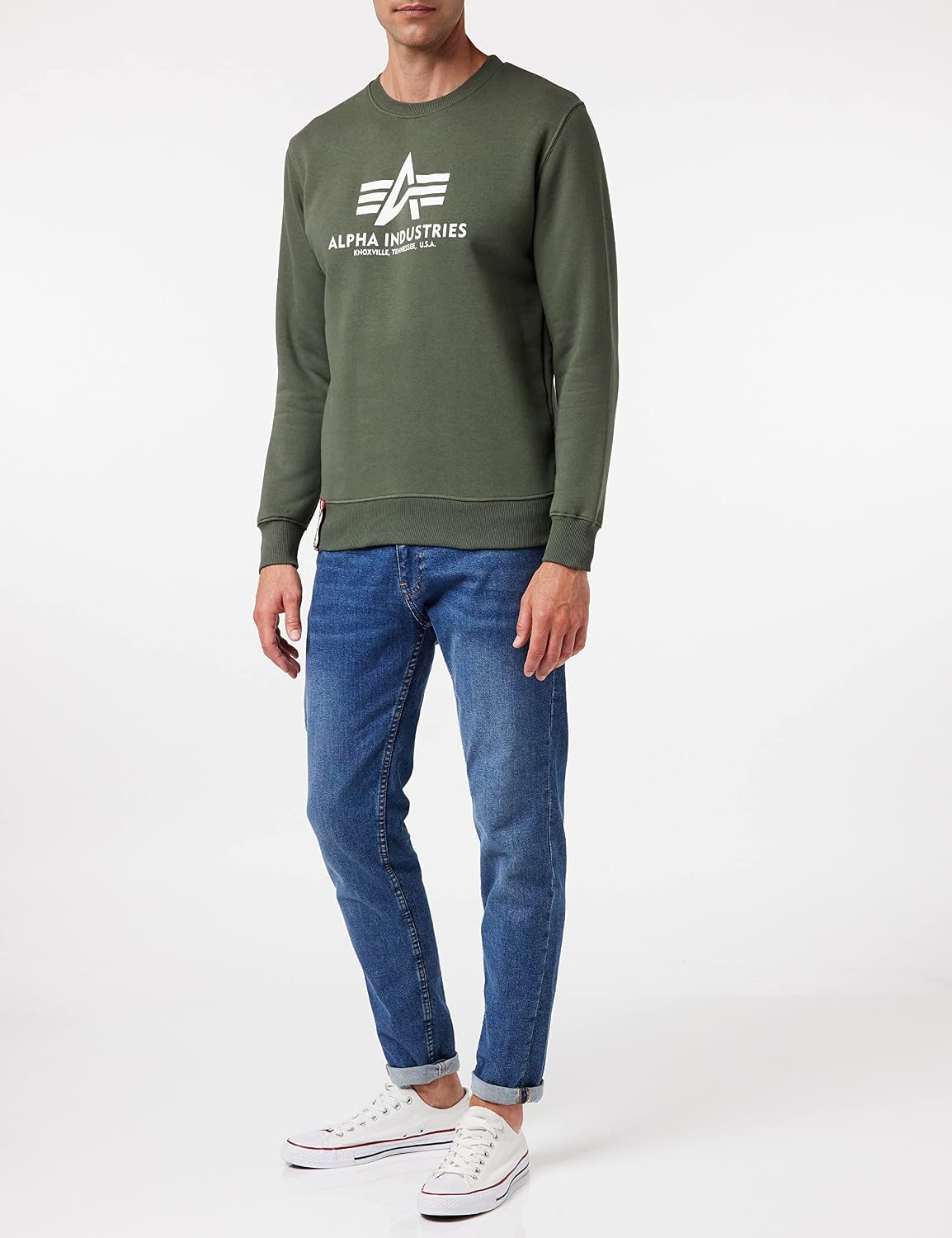 Thumbnail 2 de ALPHA INDUSTRIES Basic Sudadera 3XL Verde Dark Olive