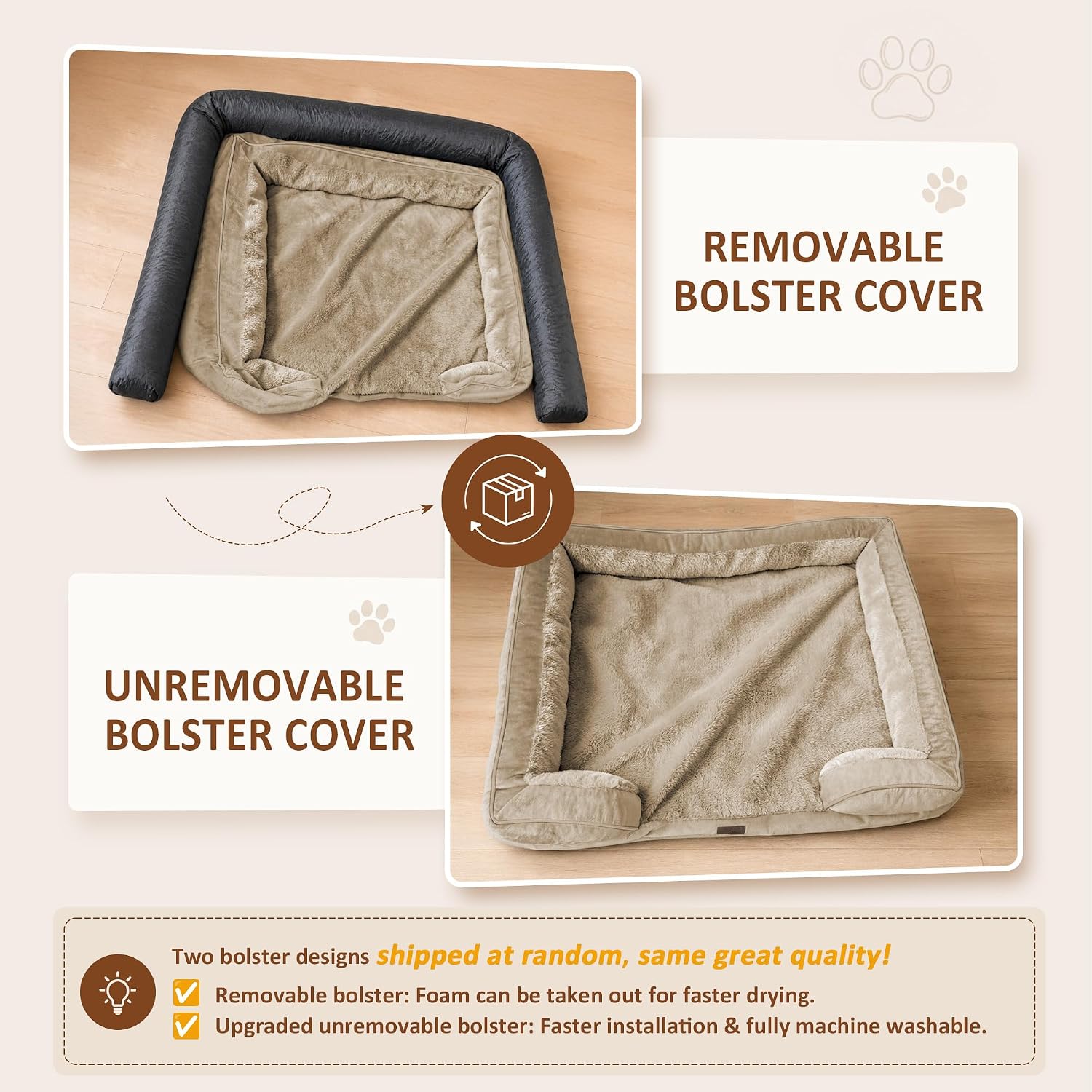 Detalle de Comfort Expression Orthopedic Dog Bed, 35 x 22 Inch