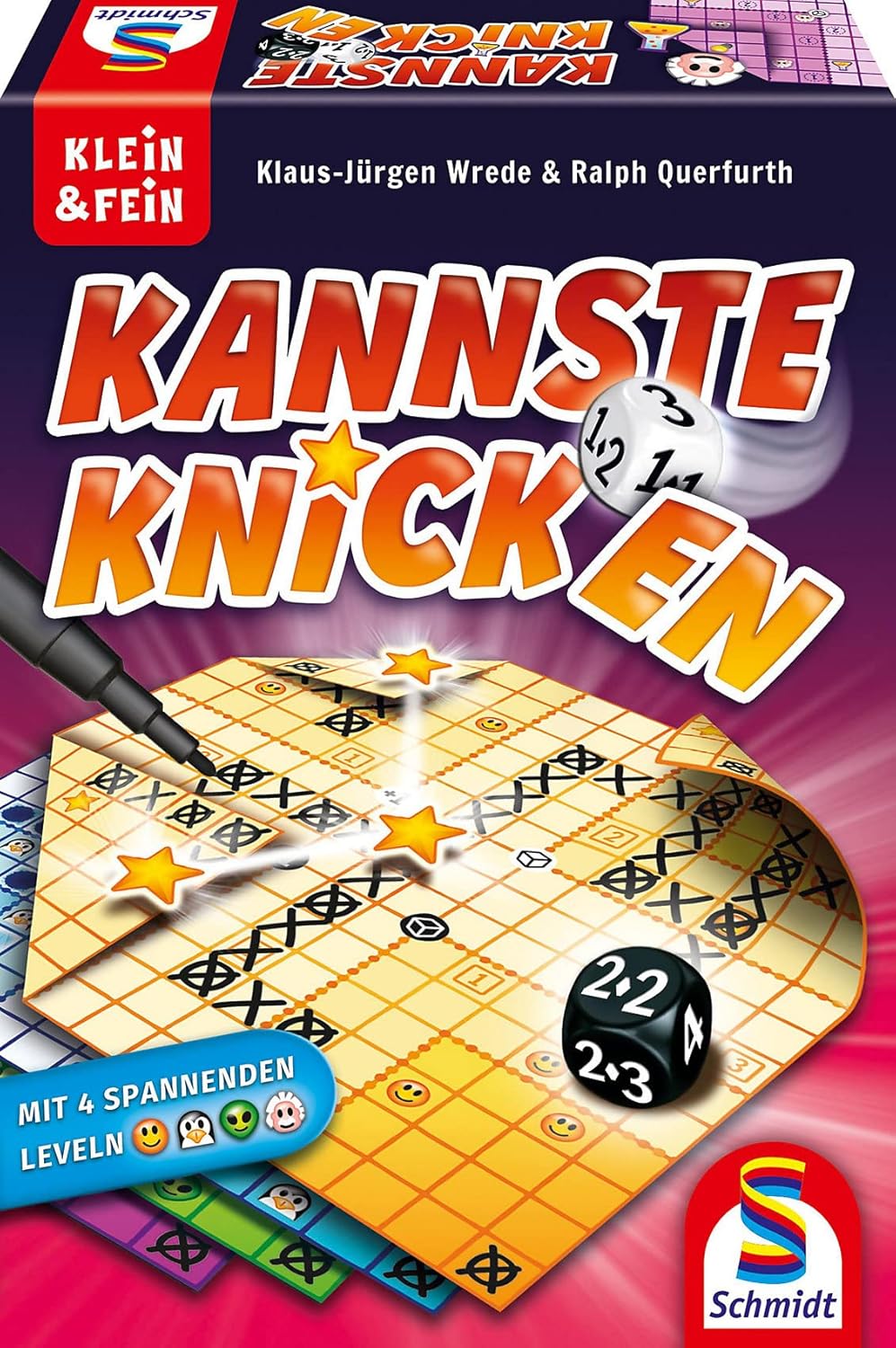 Detalle 2 de Kannste knicken — Schmidt Spiele 49387, Jeu de dés Klein & Fein (Multicolore)