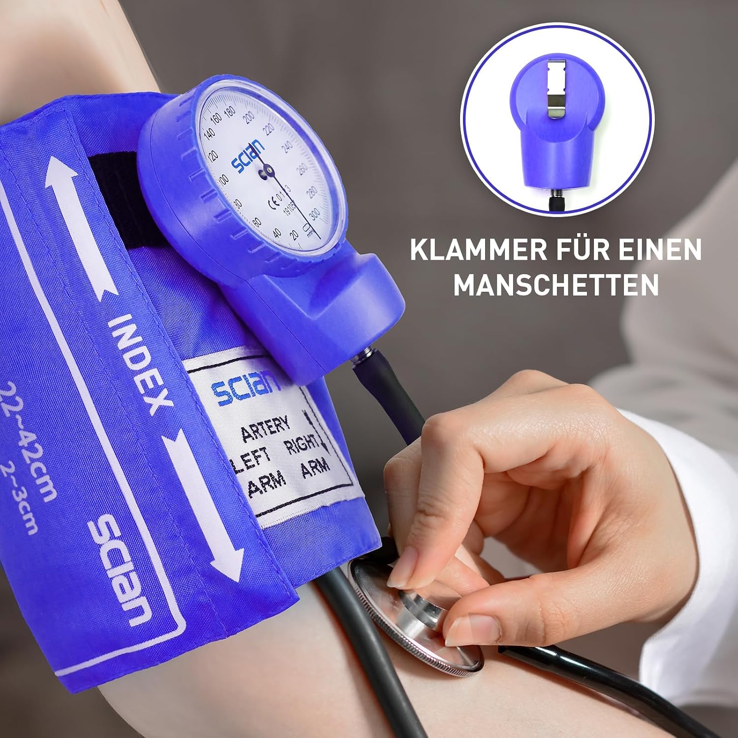 Thumbnail 3 de Scian Manuelles Blutdruckmessgerät 51,9 mm Zifferblatt