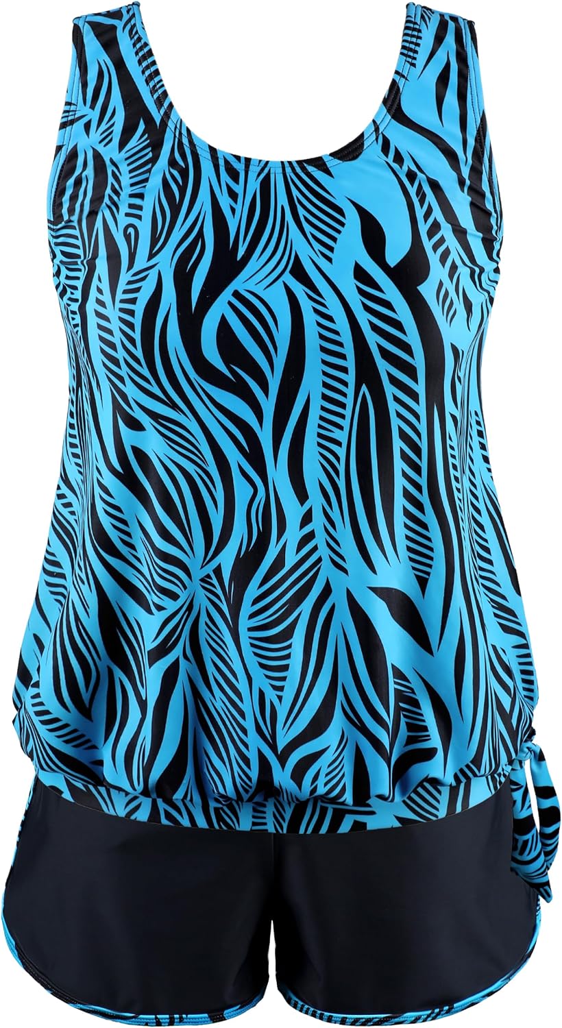 Thumbnail 5 de Hilor Tankini Swimsuit with Shorts