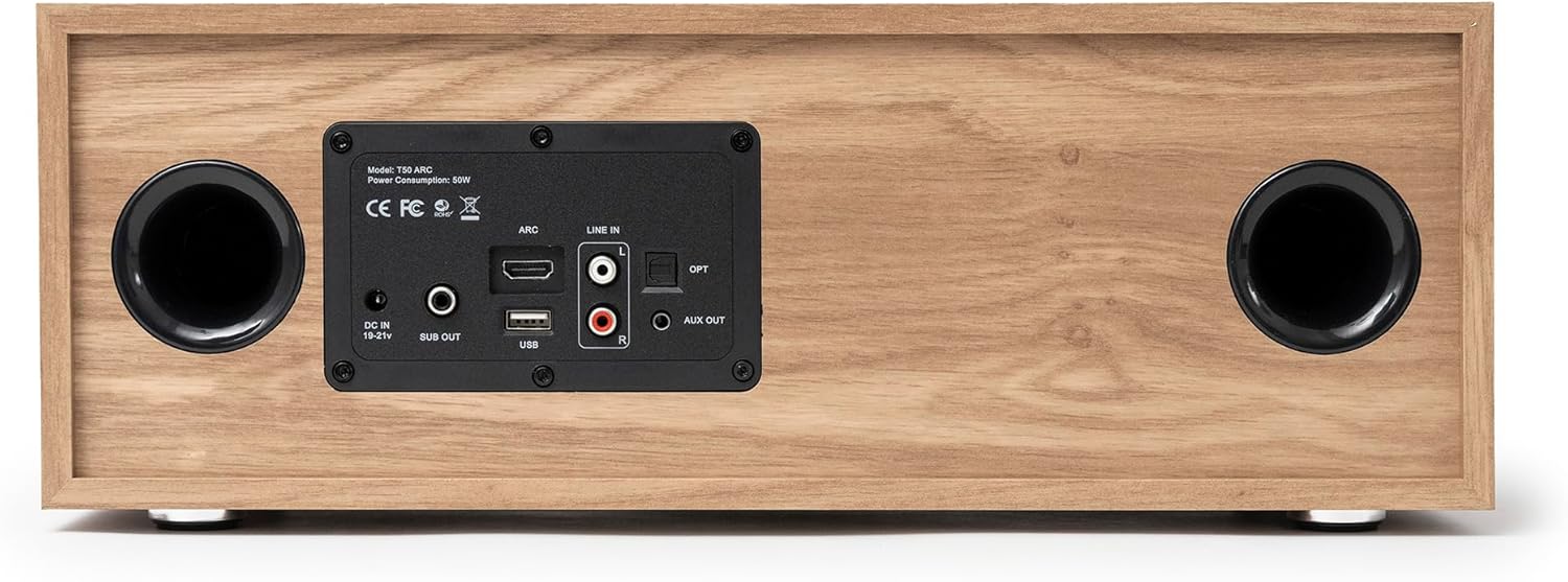 Thumbnail 2 de VULKKANO T50 ARC – Enceinte amplifiée 50 W avec HDMI ARC et déclinaison TV