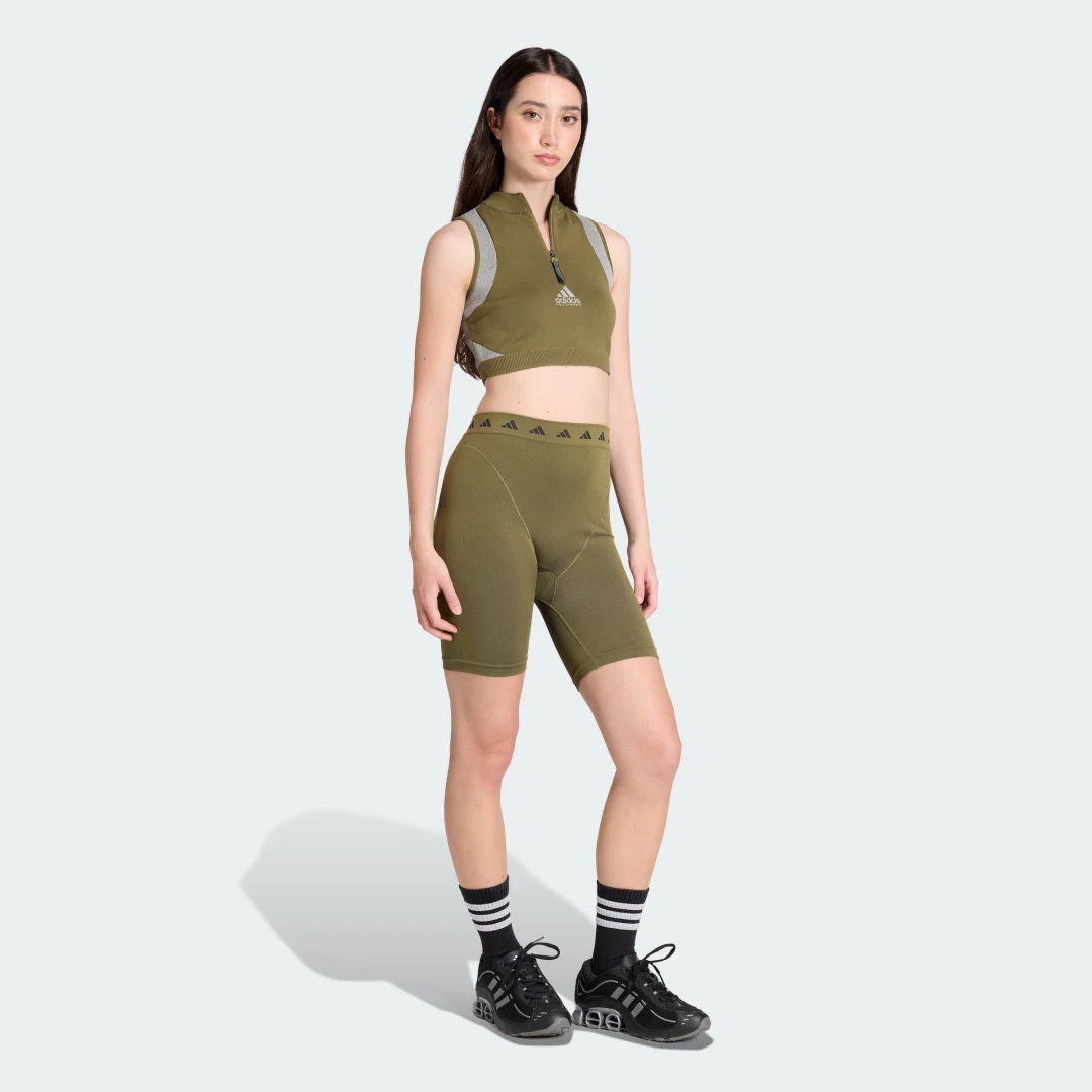 Detalle de Adidas Camiseta Técnica EQT BRA – Verde