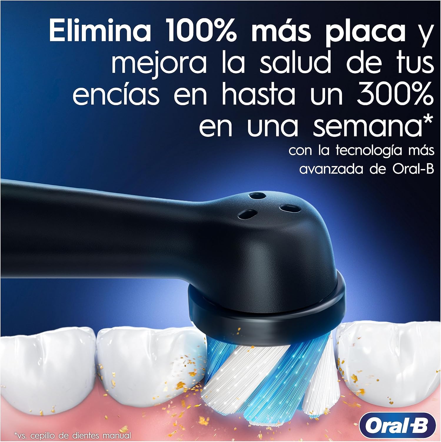Thumbnail 2 de Oral-B iO 9 Cepillo Eléctrico Negro con Viaje y Cabezales 🪥