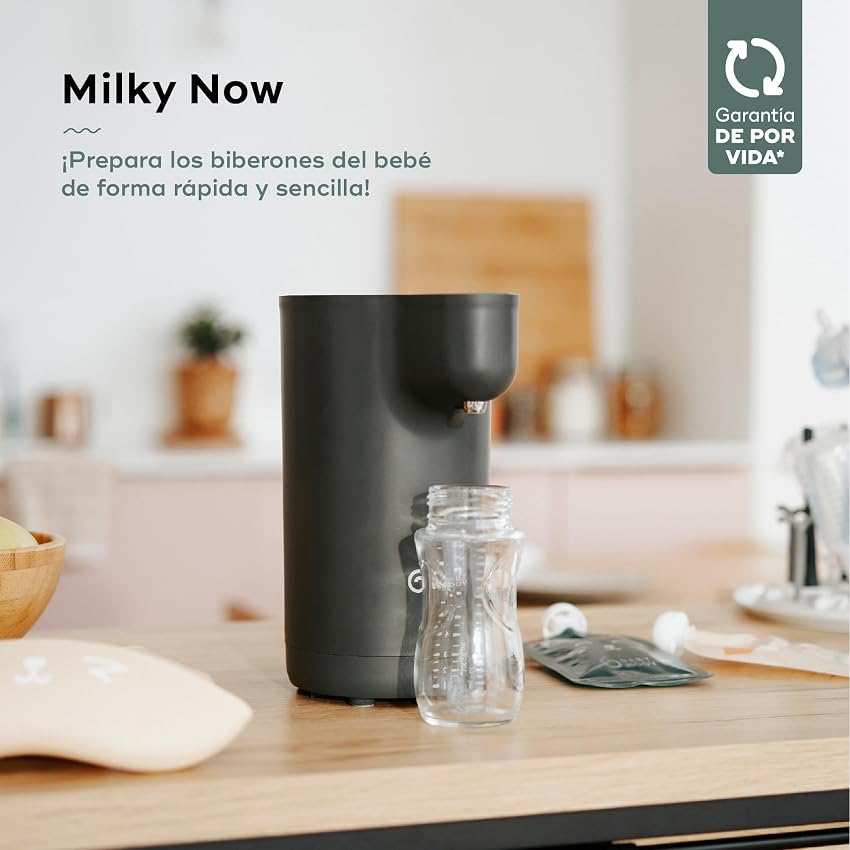 Detalle 2 de Babymoov Milky Now — preparador de biberones, mantiene 6 h