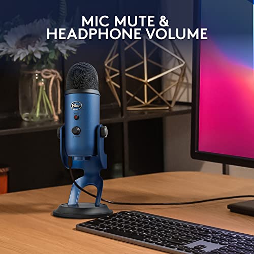 Thumbnail 8 de Logitech Creators Blue Yeti USB Microphone — Midnight Blue