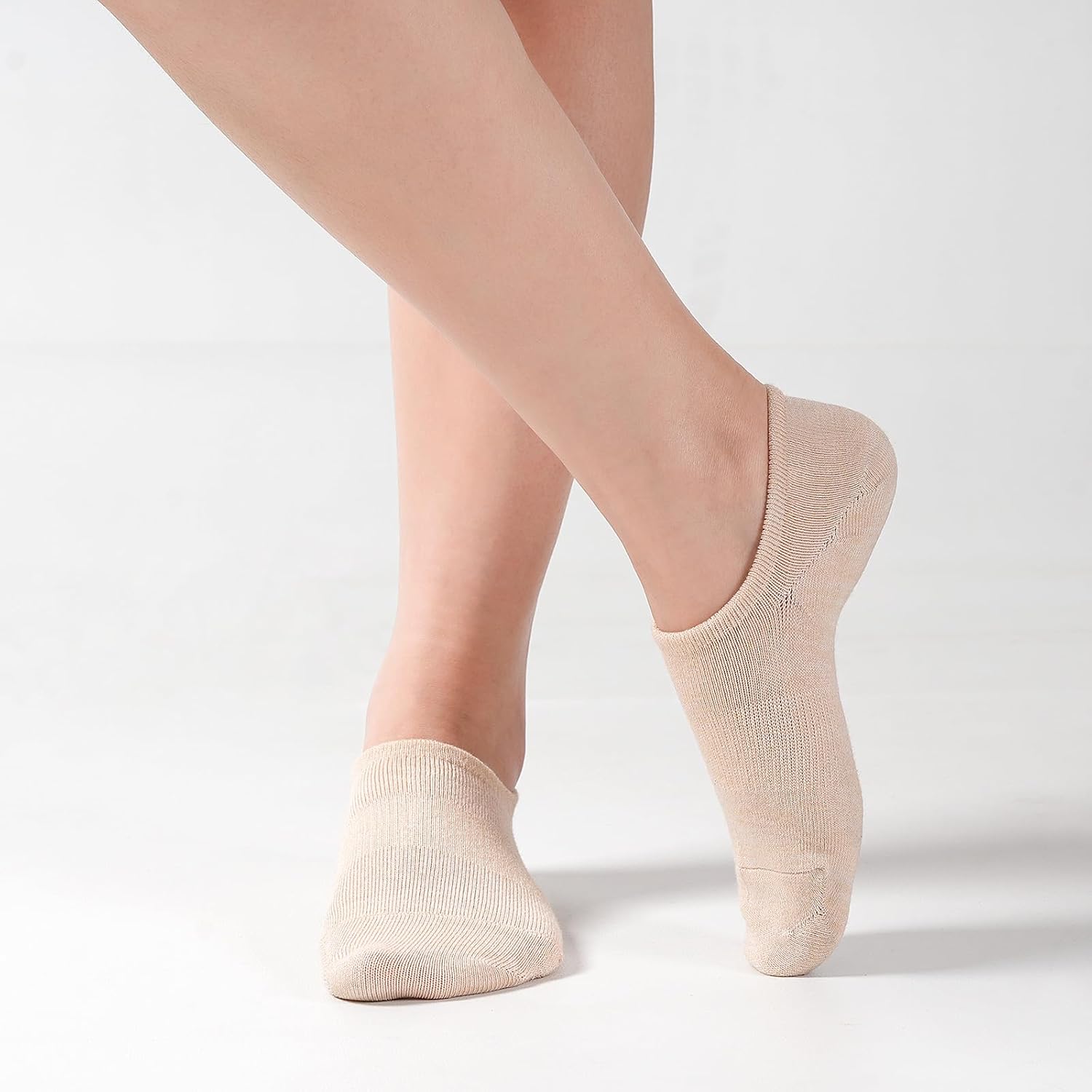 Thumbnail 5 de Toes Home Sneaker-Socken für Damen & Herren (8 Paar) – Bambus No-Show-Füßlinge mit rutschfesten Silikonstreifen