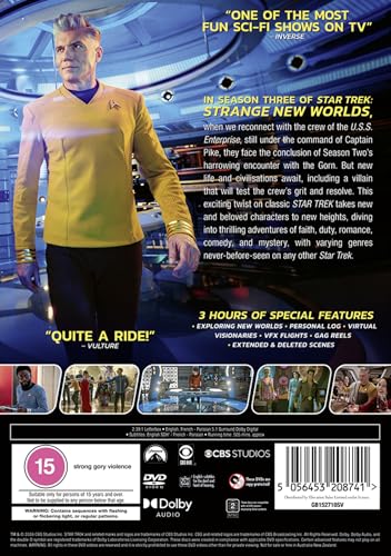 Thumbnail 1 de Star Trek: Strange New Worlds – Season Three [DVD] | Paramount Home Entertainment