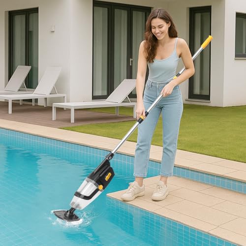 Thumbnail 7 de LEADZM Aspirateur Piscine sans Fil 4500mAh (Orange) – Nettoyage sans fil efficace