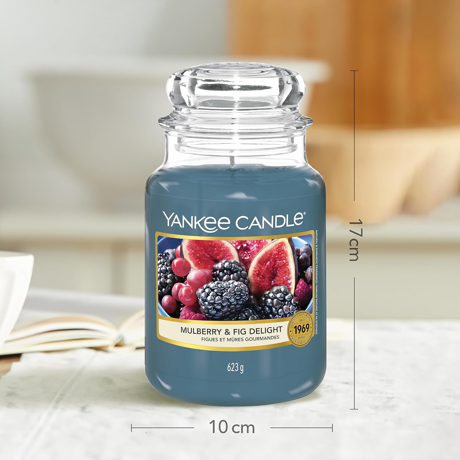 Thumbnail 3 de Yankee Candle bougie parfumée Figues et mûres gourmandes – format jarre, longue durée