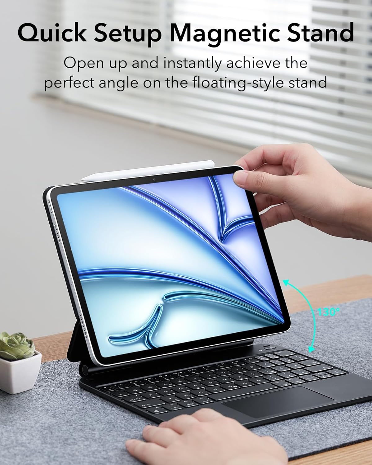 Thumbnail 3 de ESR Magnetische Keyboard Hülle für iPad Air 11"