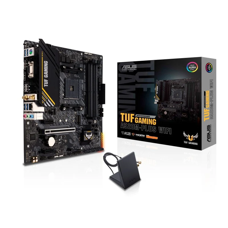 Detalle de ASUS TUF GAMING A520M-PLUS WiFi placa base