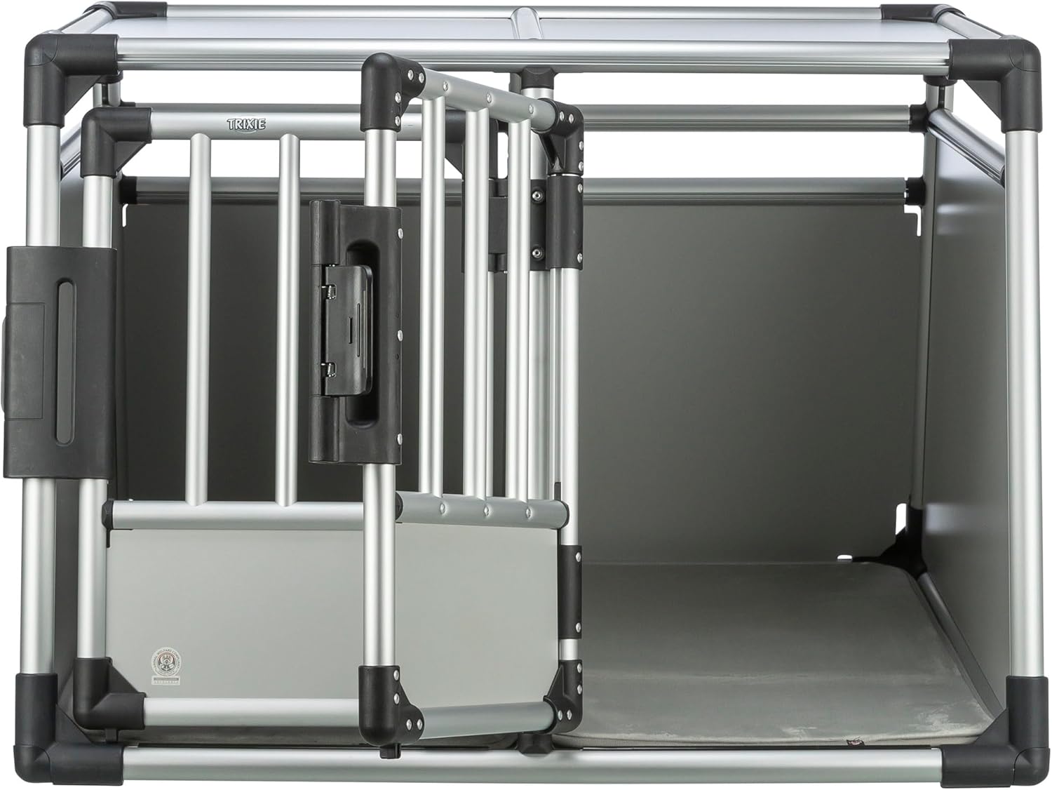 Thumbnail 6 de TRIXIE caisse double transport Aluminium – caisse pour deux chiens jusqu’à 50 kg, 93 × 64 × 83 cm