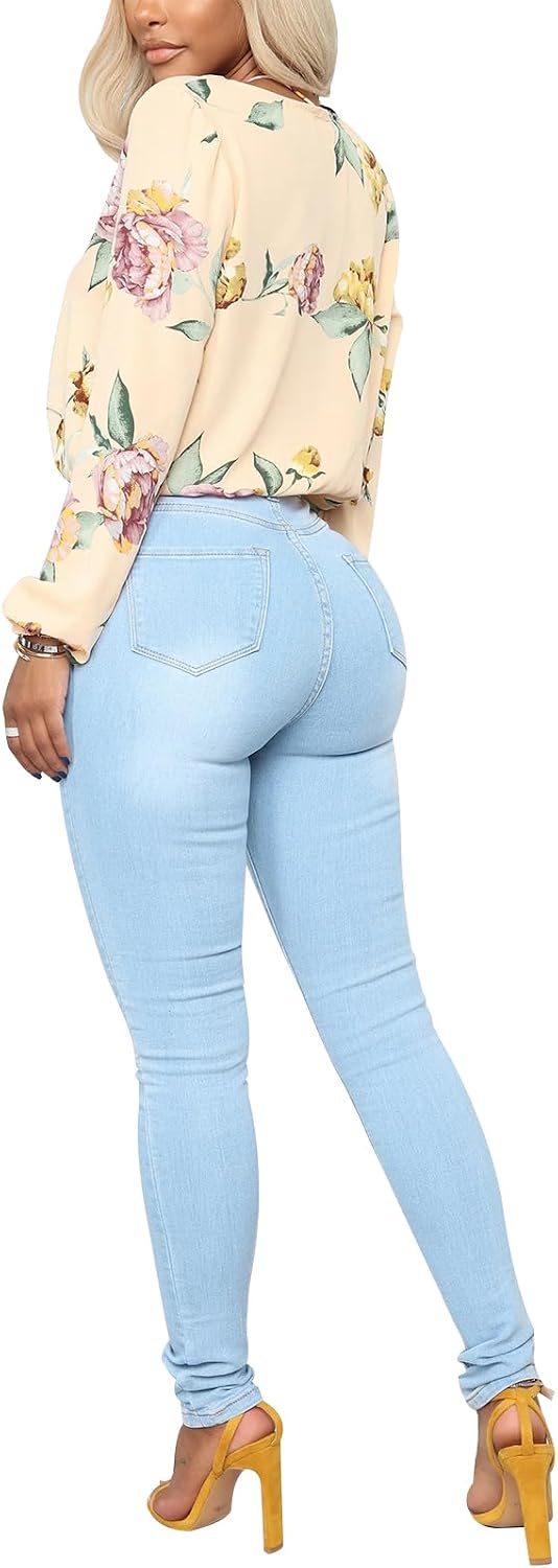 Thumbnail 6 de KUNMI Classic High Waisted Skinny Jeans