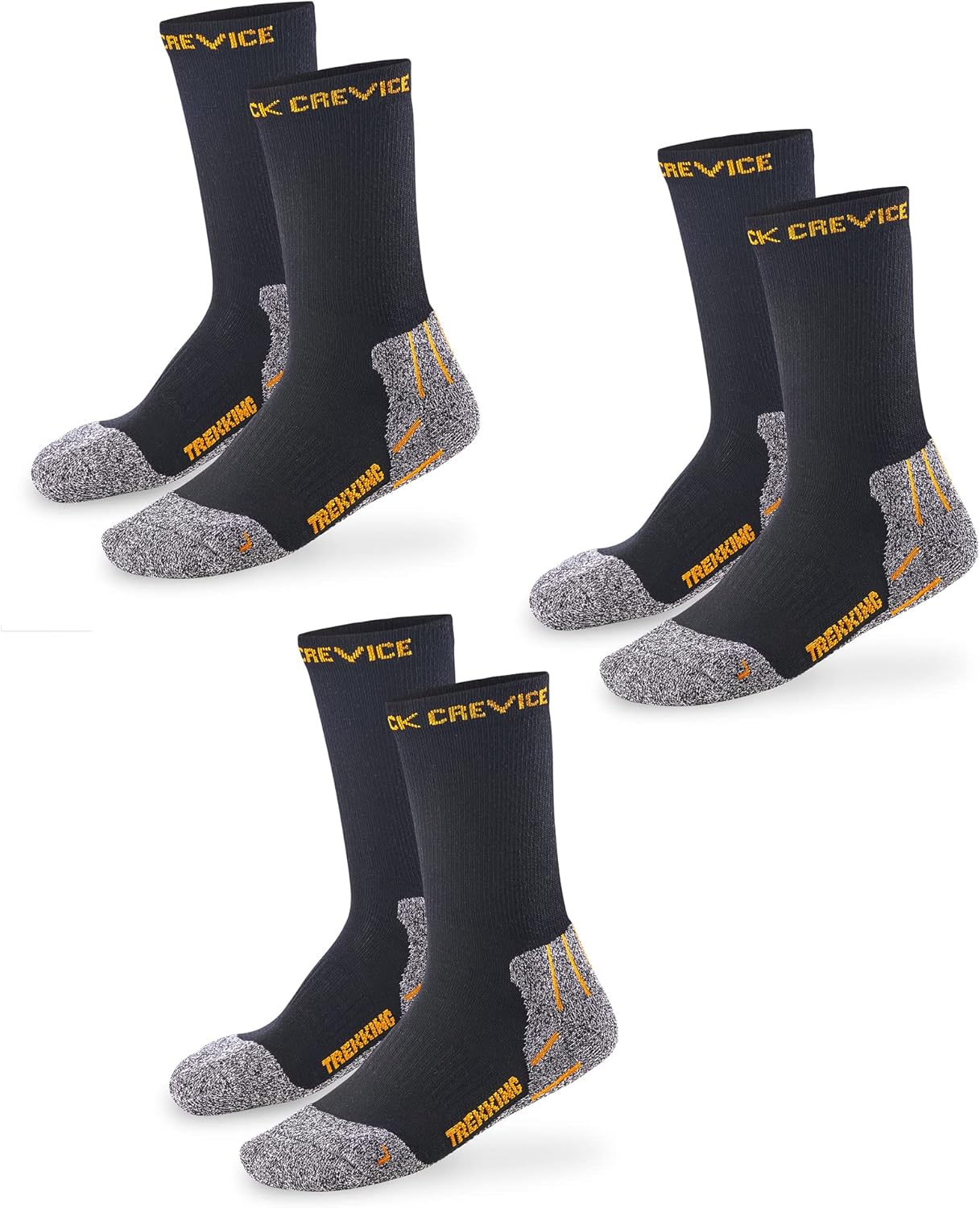 Thumbnail 5 de Black Crevice Trekkingsocken Chaussettes de Trekking Mixte