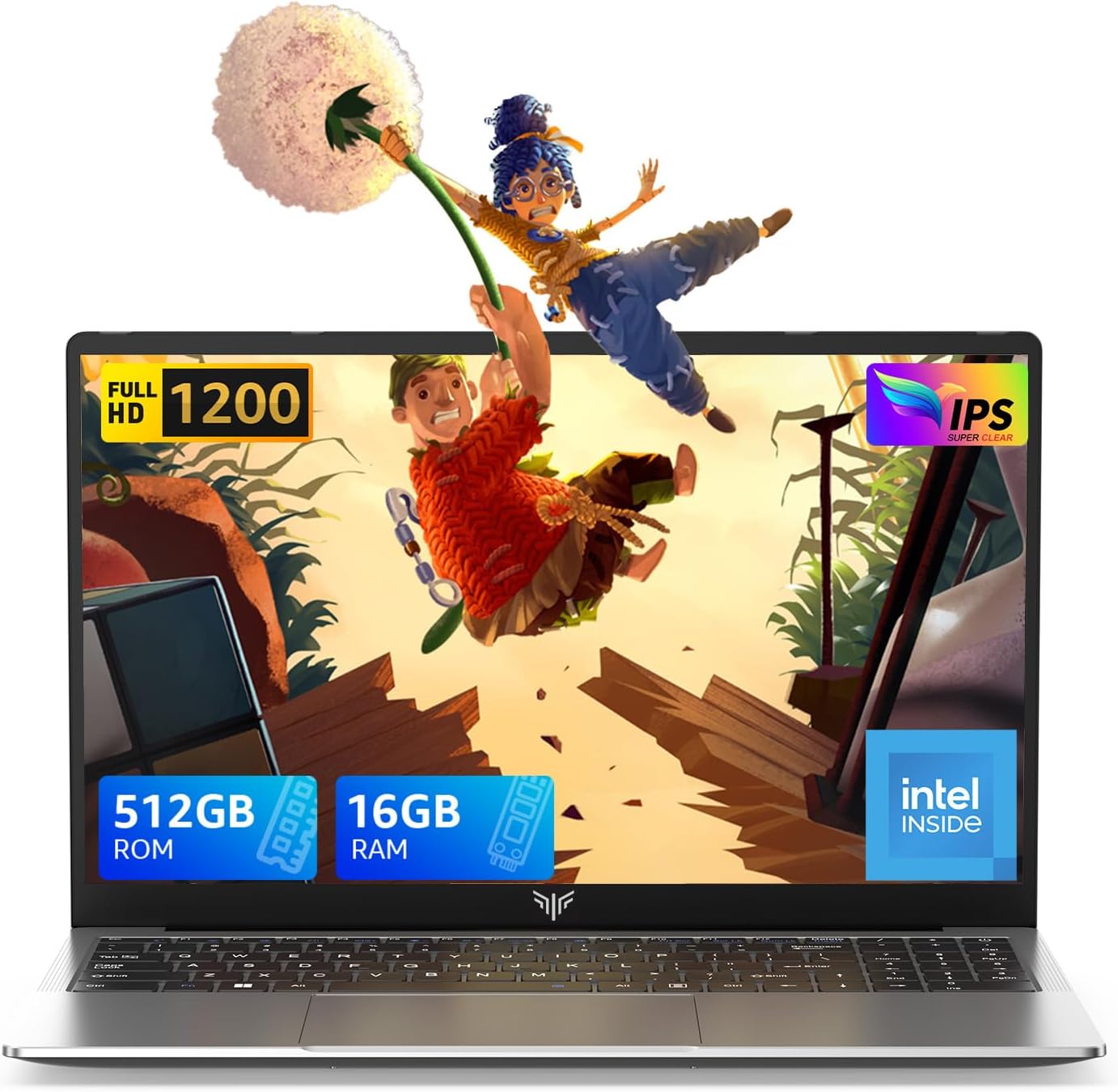 Tivique LX15 15.6-inch FHD Laptop (12th Gen N95, 16GB RAM, 512GB SSD, 5000mAh) for everyday work