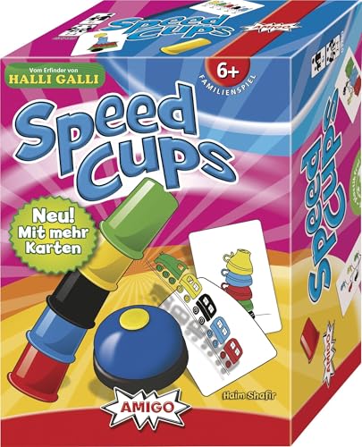 Thumbnail 9 de AMIGO 03780 Speed Cups – Geschicklichkeitsspiel für 2–4 Spieler