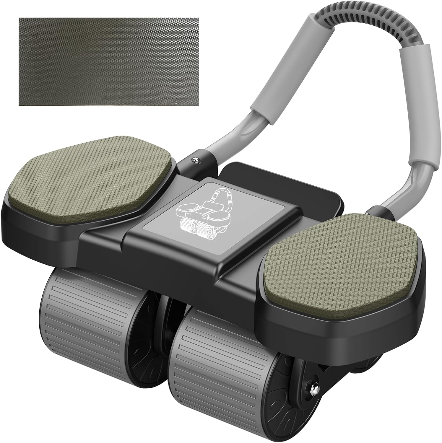 Ab Roller Wheel 4-Wheel Core Trainer
