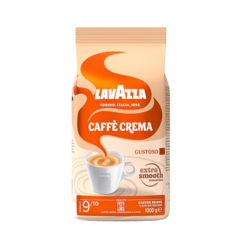 Detalle de Lavazza Caffè Crema Gustoso – Ganze Bohne, kräftig & aromatisch, 1 kg