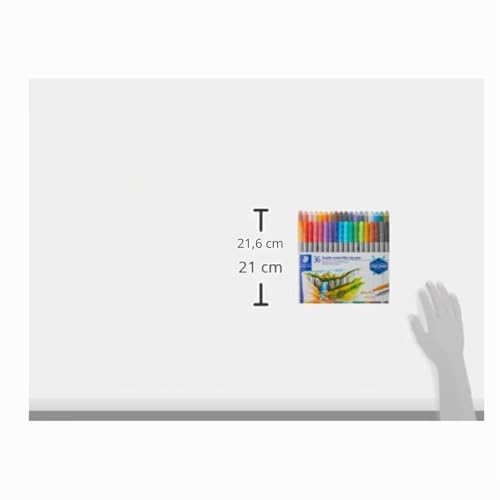 Detalle 2 de STAEDTLER 3200 Pennarelli doppia punta – 36 colori (0,5–0,8 mm & 3,0 mm)
