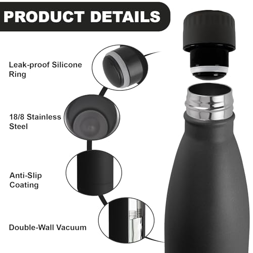 Detalle 2 de Botella Agua Acero Inoxidable 750 ml — Mantiene 24 h frío